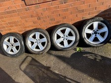 2015 VW GOLF MK7 MATCH 5 STUD 16 '' ALLOY WHEEL AND TYRE 205/55ZR16