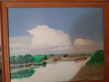 20" X 16" Row Boats  Signed By