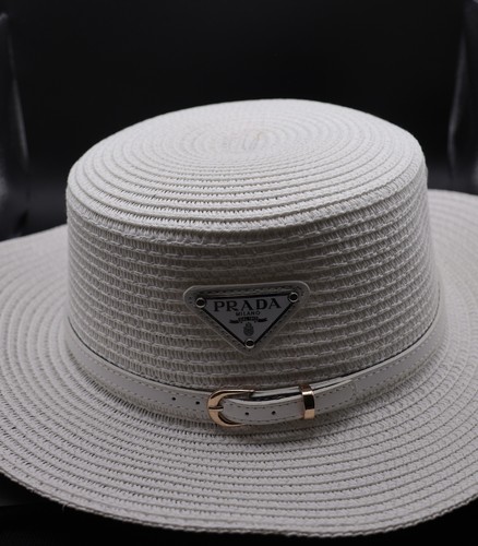 Prada wide brimmed crochet - ,