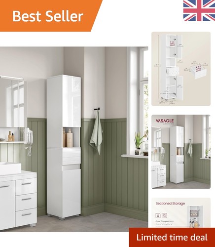 Elegant tall bathroom cabinet - tall,