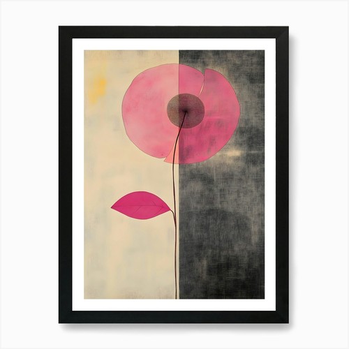 Poppy art print framed - poppy,