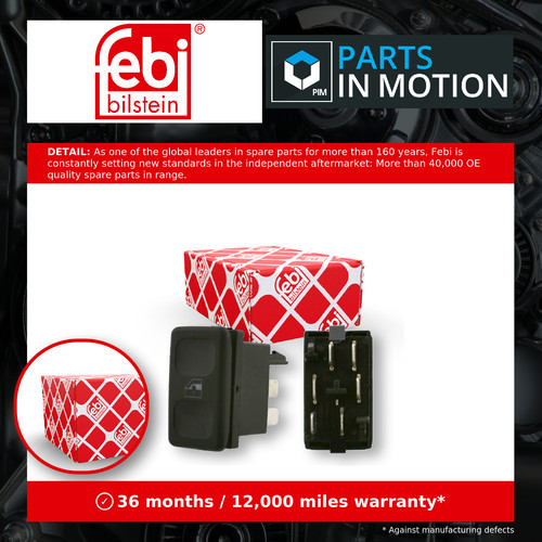 Electric window switch fits - electric, vw