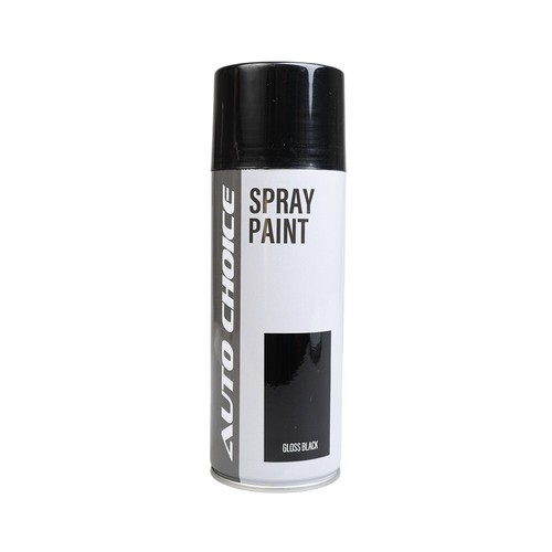Black gloss spray paint - spray,