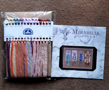 MIRABILIA DRESSMAKER'S DAUGHTER CROSS STITCH LARGE KIT WITH EMBELLISHMENT PACK