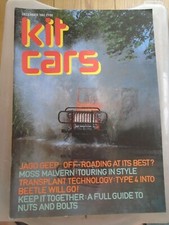 Kit Cars Dec 1982 Jago Geep, Moss Malvern
