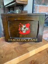 1920’s Wooden Paragon Factory First Aid Box.  Lovely condition