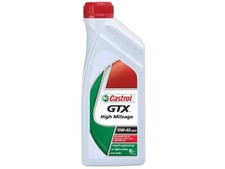 1X CASTROL GTX 15W-40 15W40 SEMI SYNTHETIC ENGINE OIL - 1LITRE 1L
