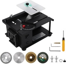 Mini Table Saw Precision Desktop Woodworking Small Bench Saws 200W Table Saws