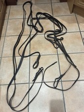 Leather Horse Pair Reins (Hungarian Style)