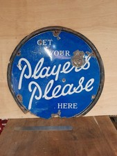ANTIQUE 1930s CIRCULAR ENAMEL