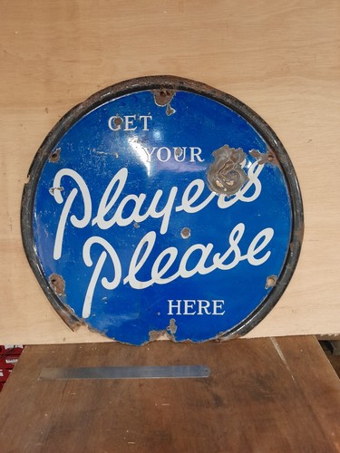 Antique 1930s circular - 1930s, enamel