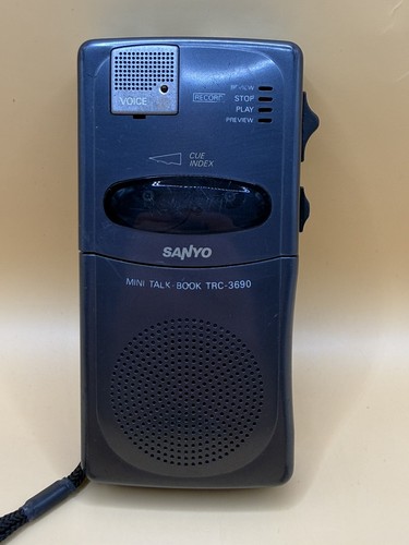 Sanyo trc 3690 cassette talk - ,