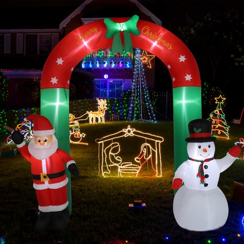 Christmas arch inflatable - christmas,