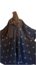 Abaya Black Butterfly Type Size 56