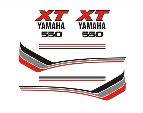 Yamaha 550 decal set 1982 - yamaha,