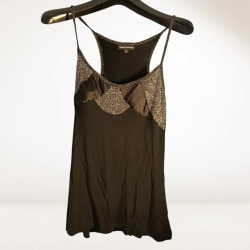 Strappy vest top warehouse - top,