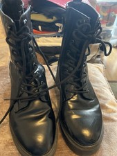 Primark Black Chunky Lace Up
