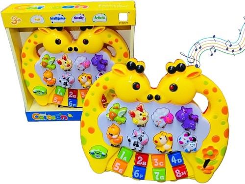 Kids cartoon piano keyboard - kids,