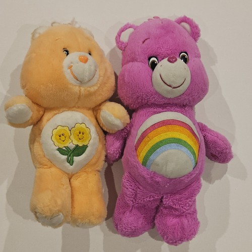 Vintage care bears plush lot - care,