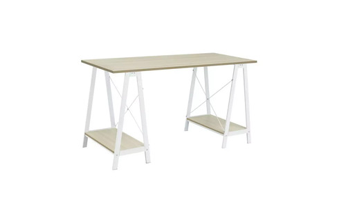 Trestle table office - trestle, desk