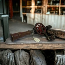 VTG Millers Falls No.2 Hand Drill 1920s Greenfield MA Made in USA Tool