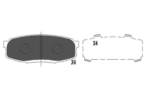New brake pad - brake,