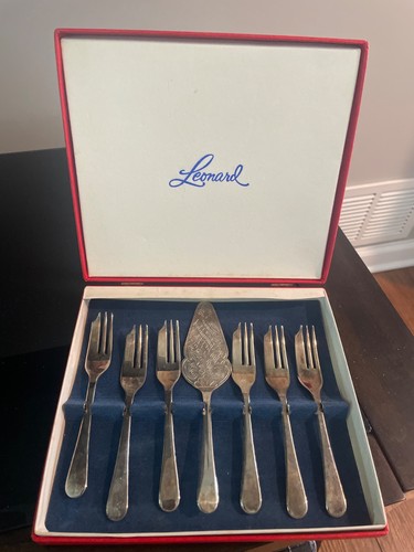 Vintage leonard set dessert - set,