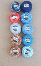 Assorted DMC cotton perle No 8