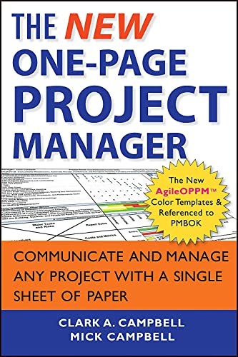 The new one page - one�"page, project