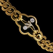 22ct Gold and Diamond Art