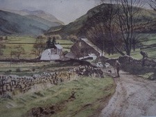 ALAN INGHAM 'JOURNEY'S END' LIMITED EDITION PRINT.  SALE 