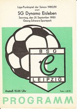 GDR League 80/81 BSG Chemie
