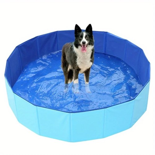 Foldable dog swimming pool pet - dog,