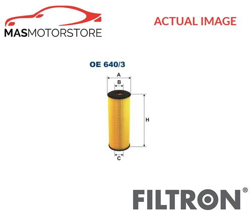 Engine oil filter - oil, filtron