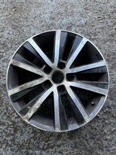 1x GENUINE VW TRANSPORTER T5 T6 17" ALLOY WHEEL CASCAVEL CARAVELLE 7E0601025