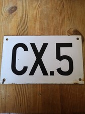 Railwayana Vintage Enamel Sign