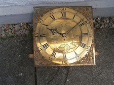 11 INCH LONGCASE CLOCK DIAL+movent C 1750 30hr