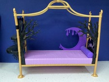 Monster High Clawdeen Wolf Bed Bedroom Playset BED ONLY howl at the moon