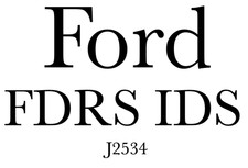 Ford FDRS 45.6.5 IDS 132.01