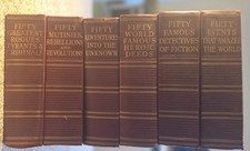 Odhams Press 6 Book Set Fifty