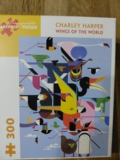 Pomegranate 300 Piece Jigsaw Puzzle WINGS OF THE WORLD By Charley Harper