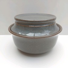 Denby For Sainsbury Greystone Lidded Soup Bowl Casserole Dish  Stilton Jar Prelo