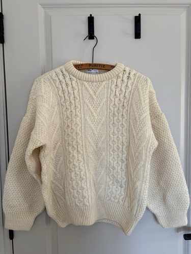 Vintage bhs aran - vintage, cream