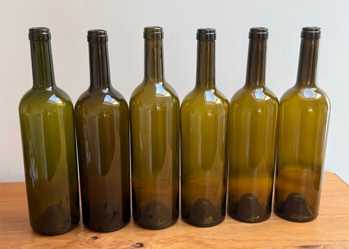 Mixed green empty wine - 6,
