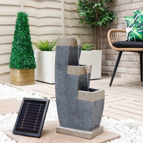Tier solar water feature - tier,