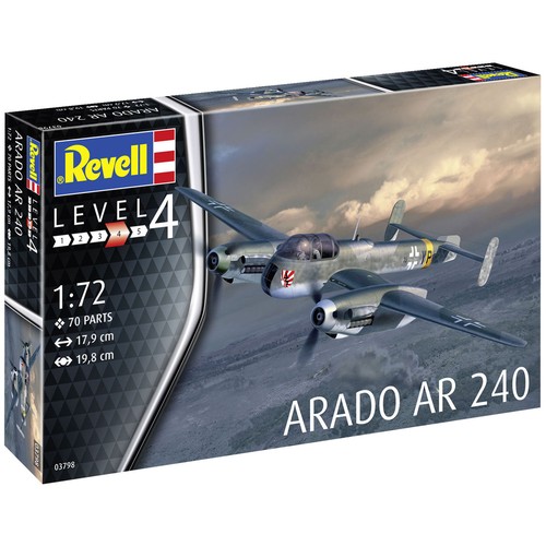 Revell arado ar 240 - arado,