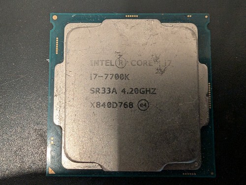 Intel core 7700k - core, sr33a