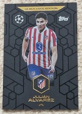Julian Alvarez Black Edge Edition Card # BE5 - Topps Match Attax 2025/26 25/26
