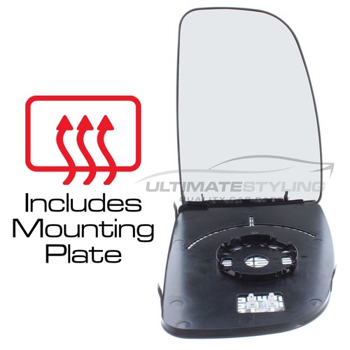 Upper wing mirror glass - wing,