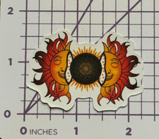 Sun Exploding into Medalion  -
